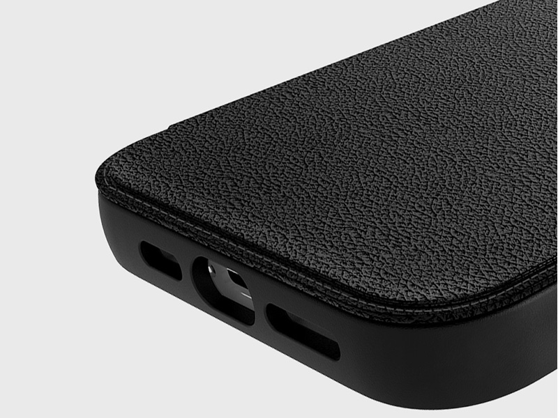 ケースを閉じたまま通話可能