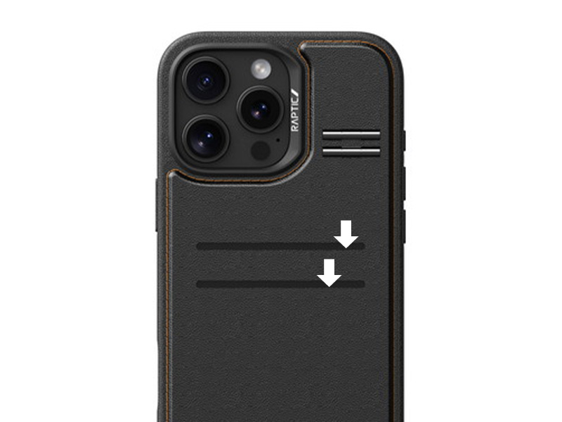 カード収納ポケットがあります