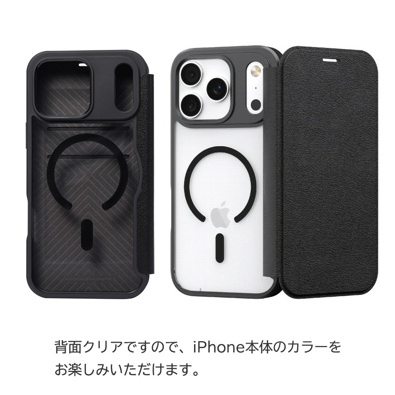 背面クリアケース