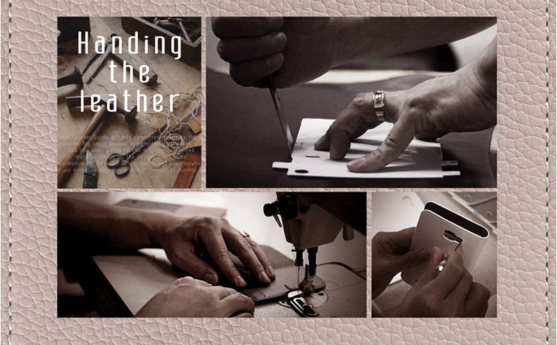 柔らかく自然なシワやシボが魅力の上質なレザー