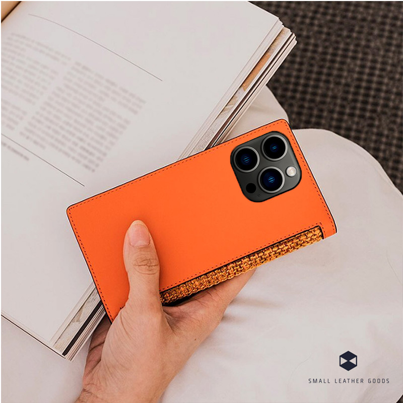 ビタミンカラーのオレンジが魅力的なiPhoneケース