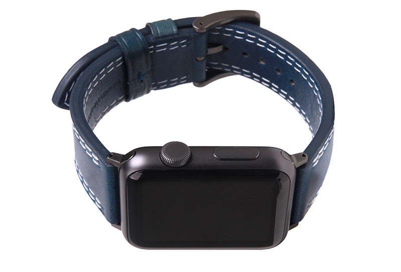 100％ハンドメイドのApple Watch バンド