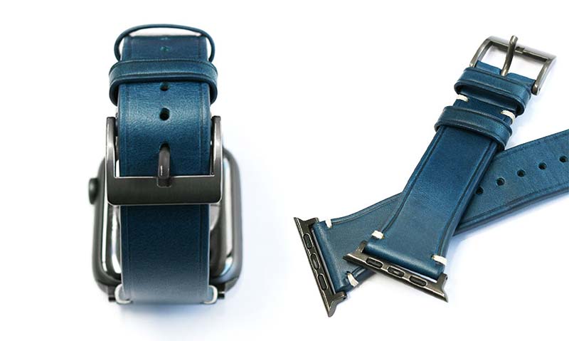 Apple Watch バンドのメタルバックルはクロームコーティング