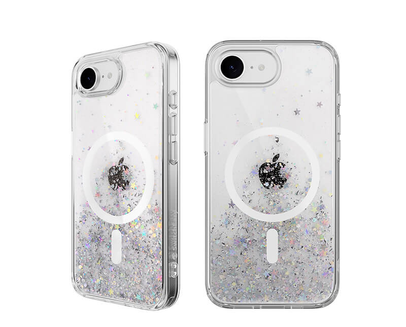 キラキラグリッターが可愛いiPhone16eケース