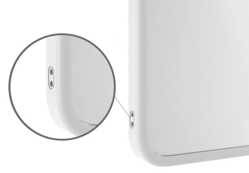 ストラップホールあり