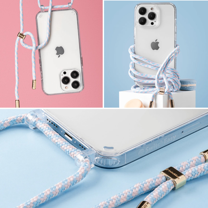 ロープショルダーがカラフルでかわいいiPhoneケース