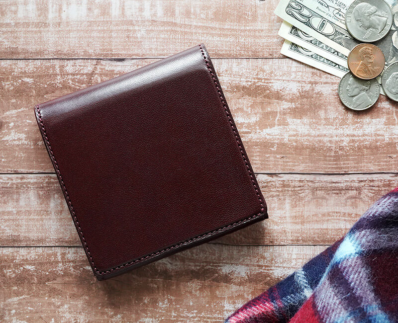 イタリアンレザー使用 スリムウォレット