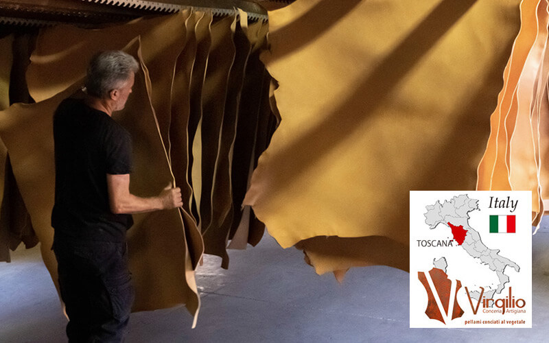 きめ細やかな質感と透明感のあるカラーが魅力のイタリアンレザー