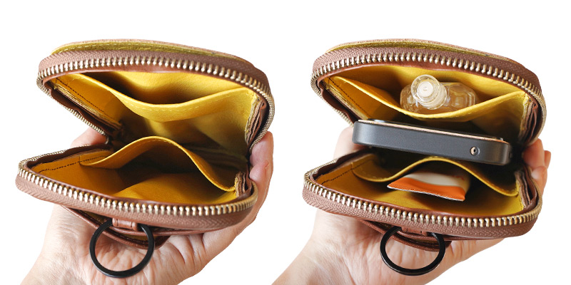 内側にポケット