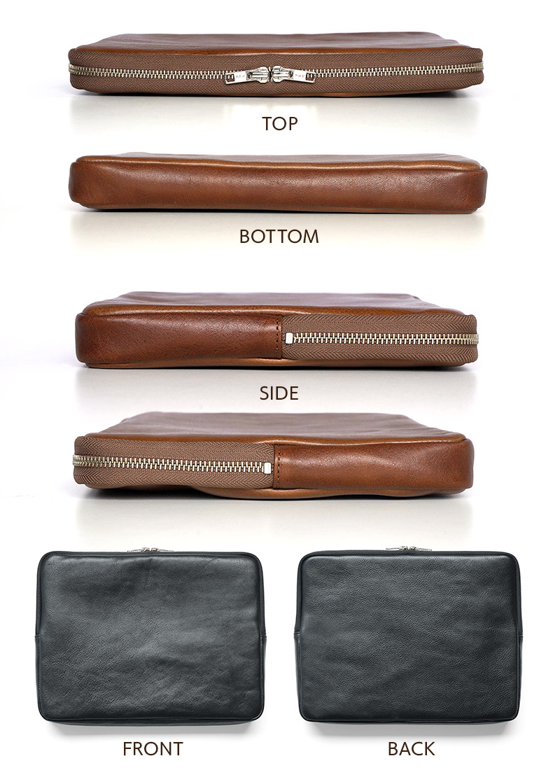 シンプルなセカンドバッグ