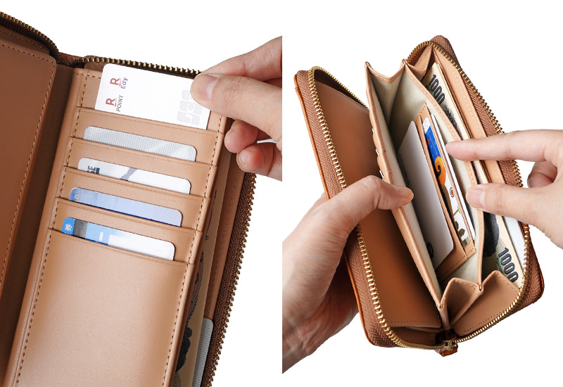 カード収納も充実