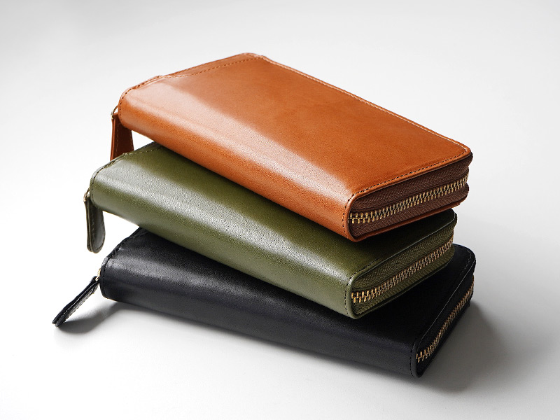 栃木レザー ブラウン・グリーン・ブラック