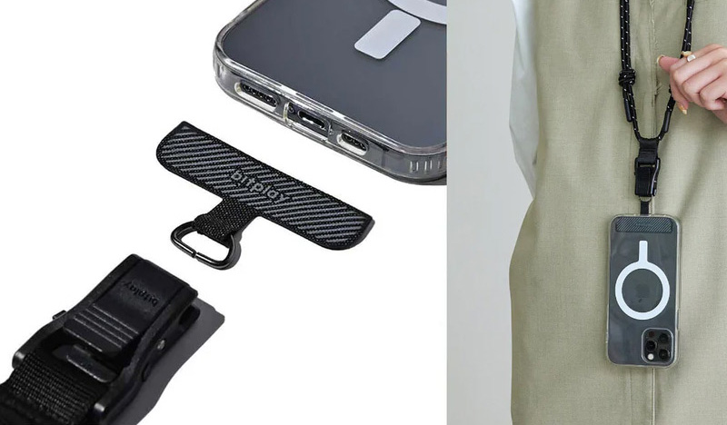 ストラップアダプター付属