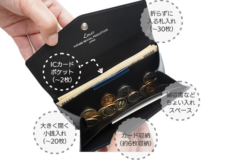 快適、充実の収納