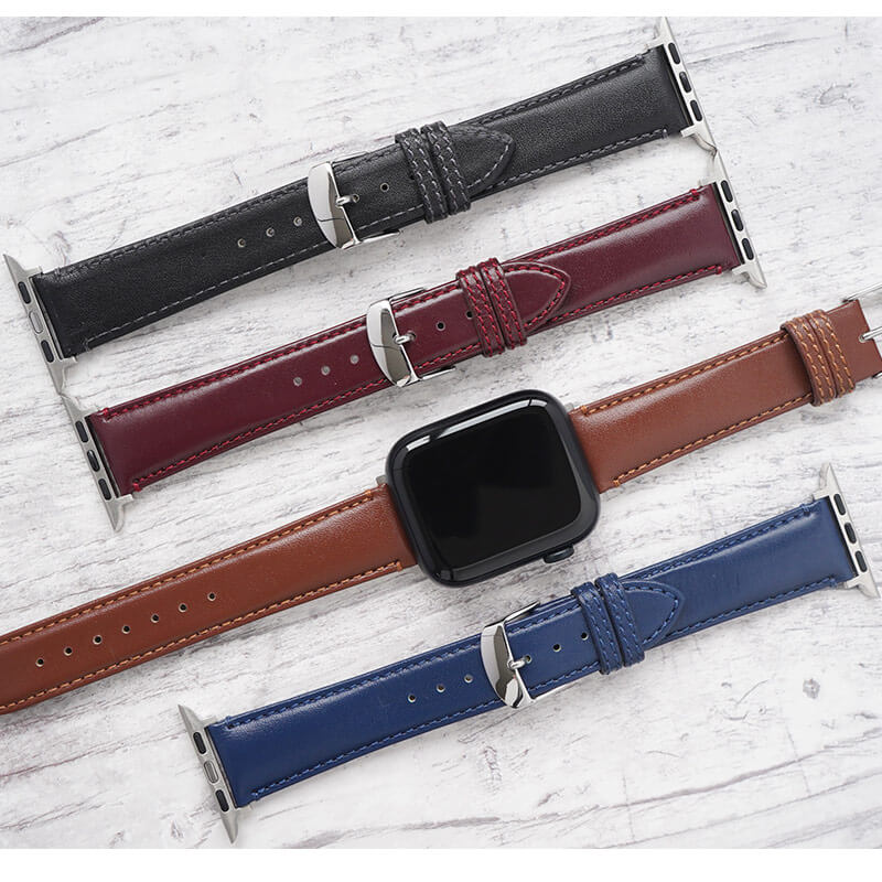 スコッチガードレザー Apple Watch Band