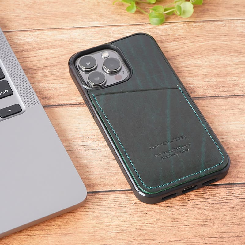 「革の宝石」と呼ばれるルガトーレザーを使用したiPhoneケース