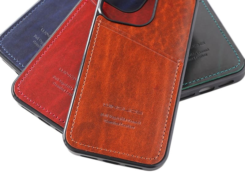 ベルギーの老舗タンナー「タンナリー・マズール社」製ルガトーレザーを採用したiPhoneケース
