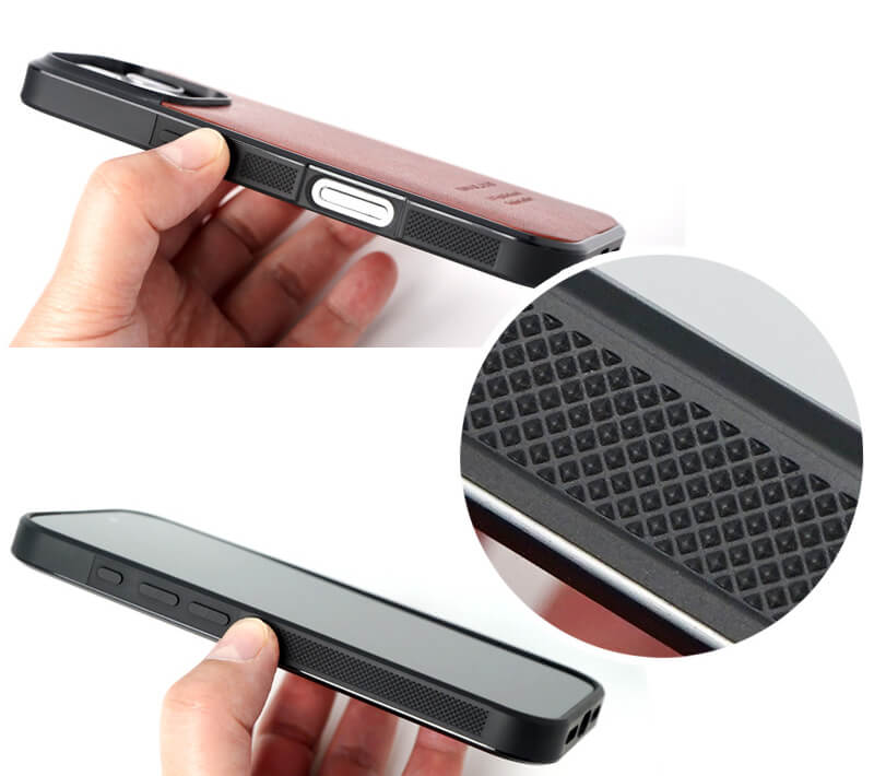 両サイドにグリップ加工