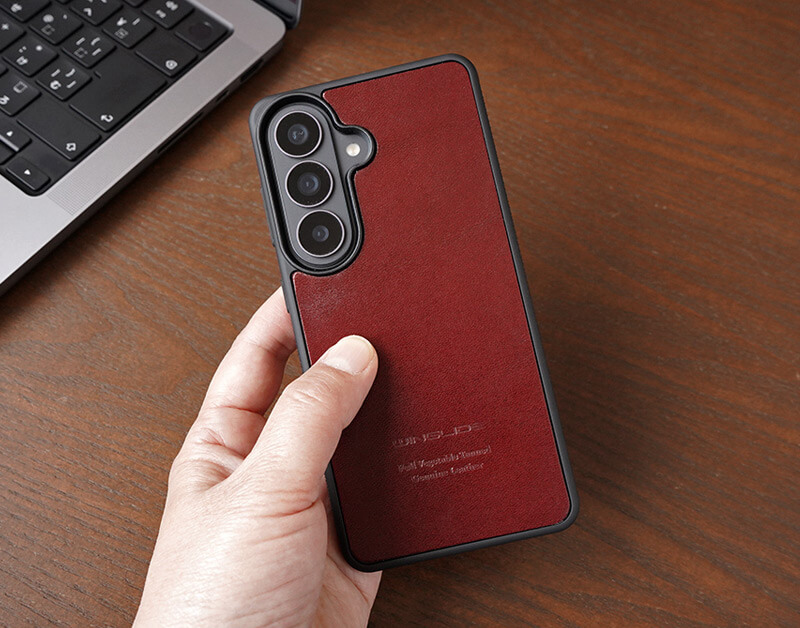 上質な栃木レザーを使用したGalaxy S26用ケース