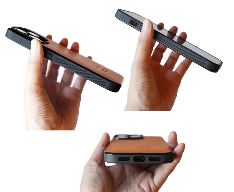 両サイドにグリップ加工