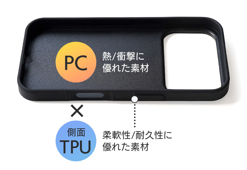PC×TPU ハイブリッド素材