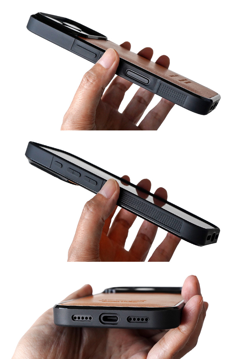 両サイドにグリップ加工