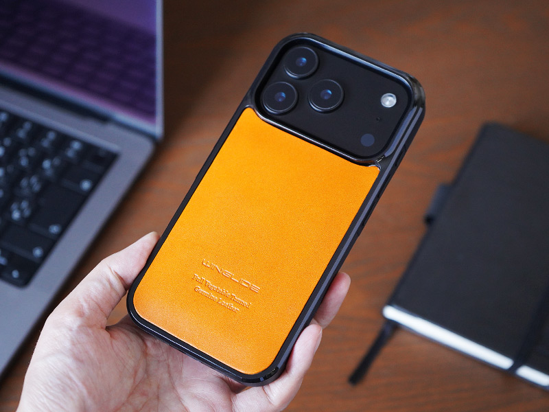 柔らかく手になじむ質感