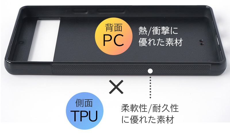 PC×TPU ハイブリッド素材