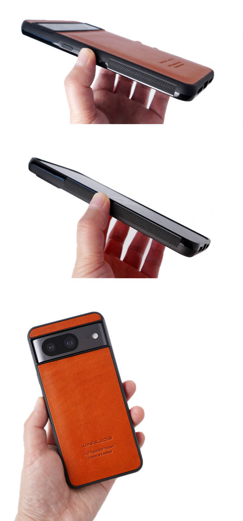 両サイドにグリップ加工