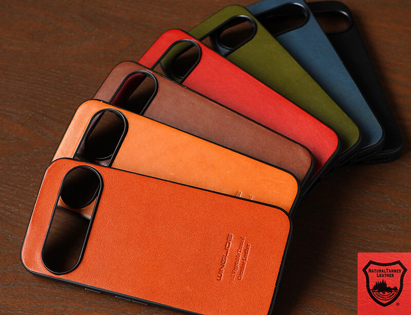 こだわりの天然皮革