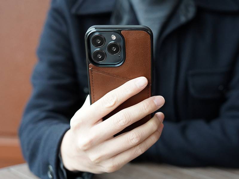 おしゃれな栃木レザーiPhoneケース