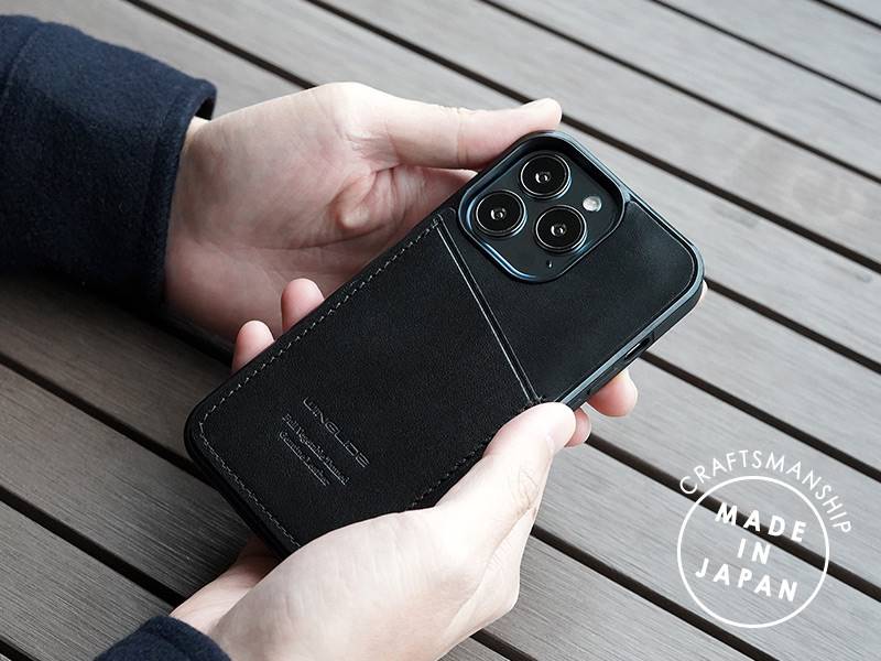 栃木レザーを使ったiPhone背面カバーは日本製