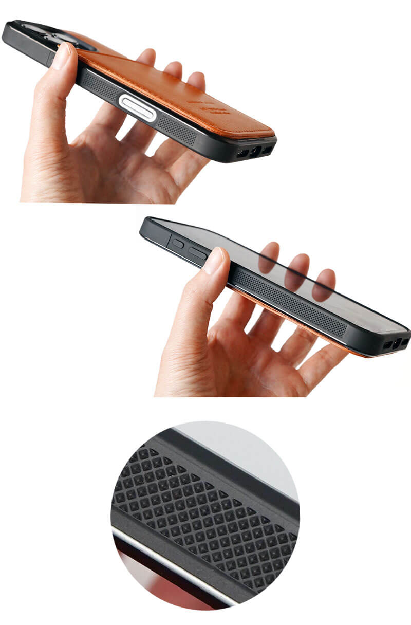 両サイドにグリップ加工