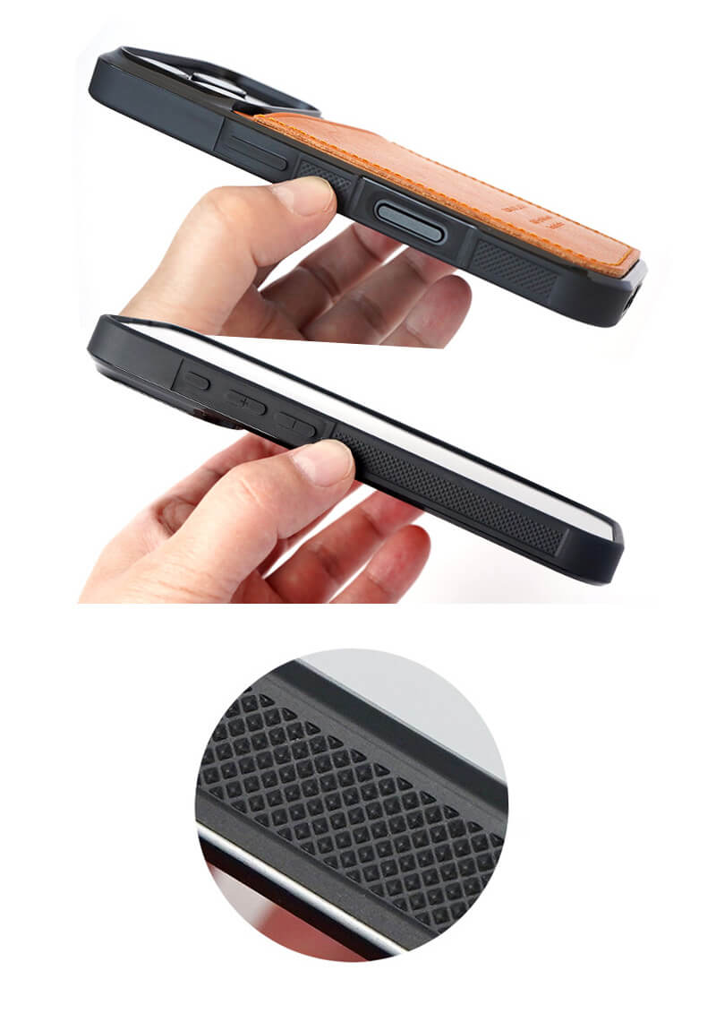 両サイドにグリップ加工