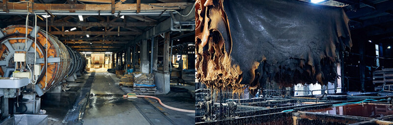 丹精込めて作られた最高級の皮革である 栃木レザーを使用しています。