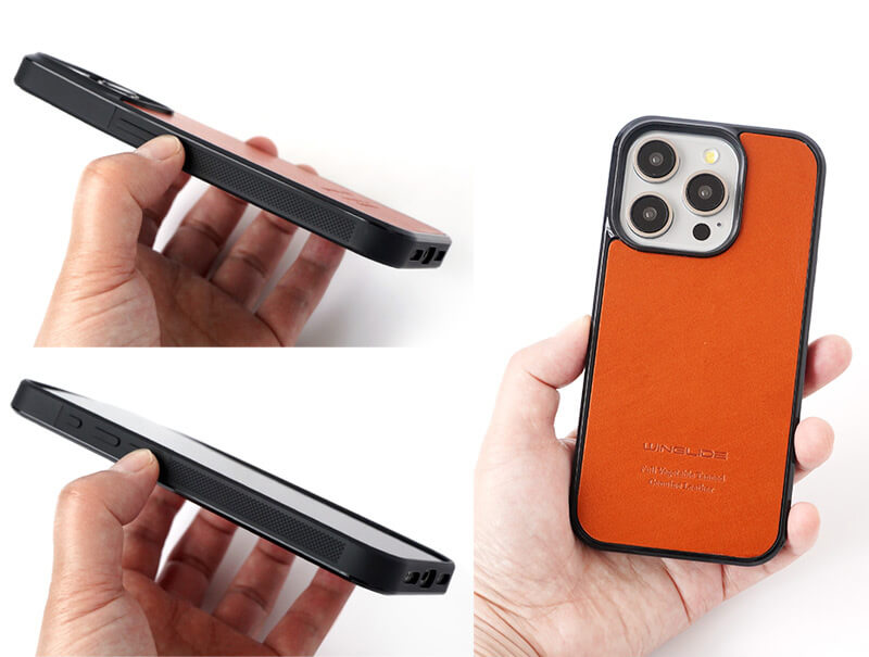 両サイドにグリップ加工