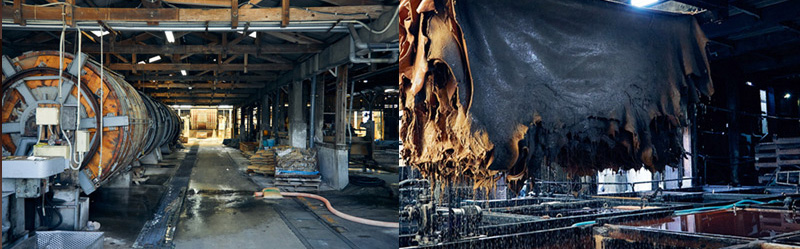 上質なレザーで知られる栃木レザーを使用しています