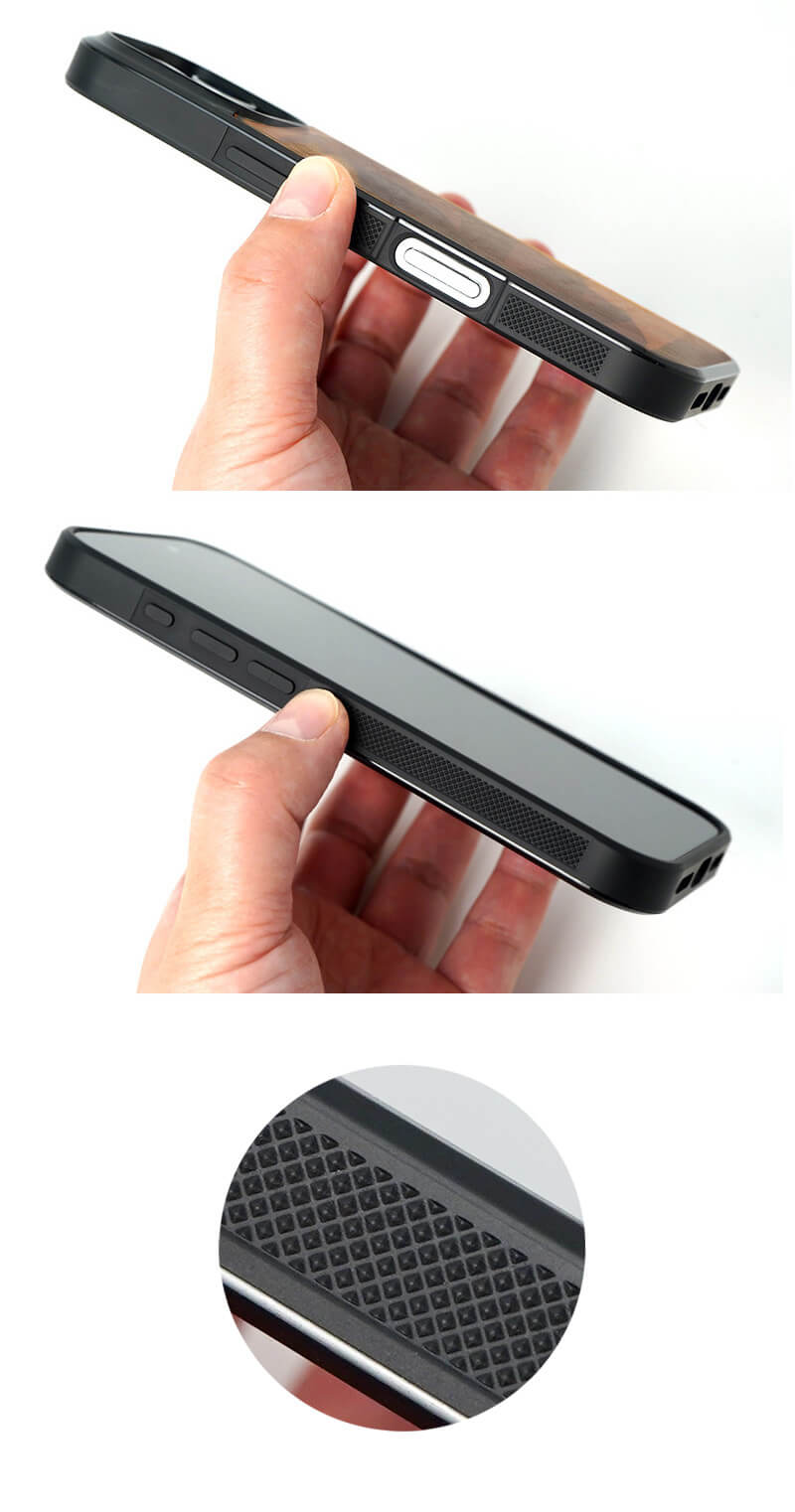 両サイドにグリップ加工