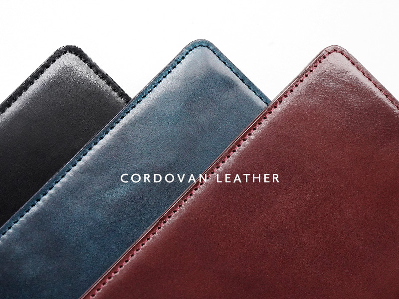 オイル仕上げのコードバン