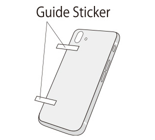 ガラスフィルムの取り付け方法１