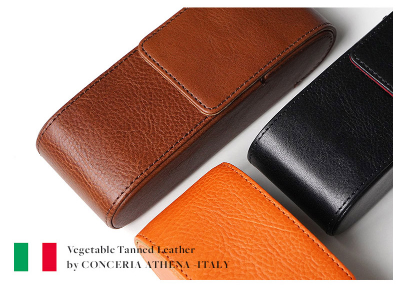 最高級のイタリアンレザー使用