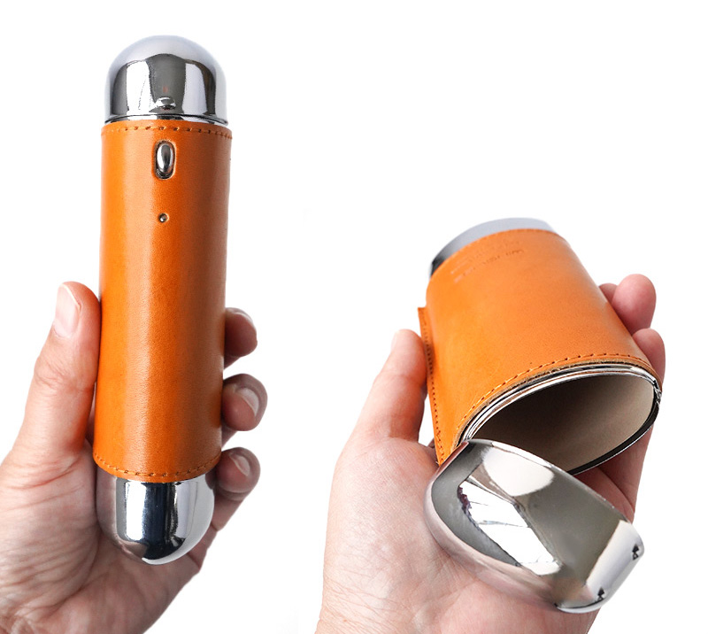 しっかり掴める筒形