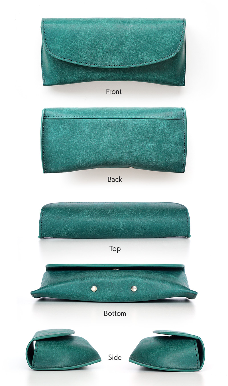 プエブロレザー オルテンシアがおしゃれなメガネケース