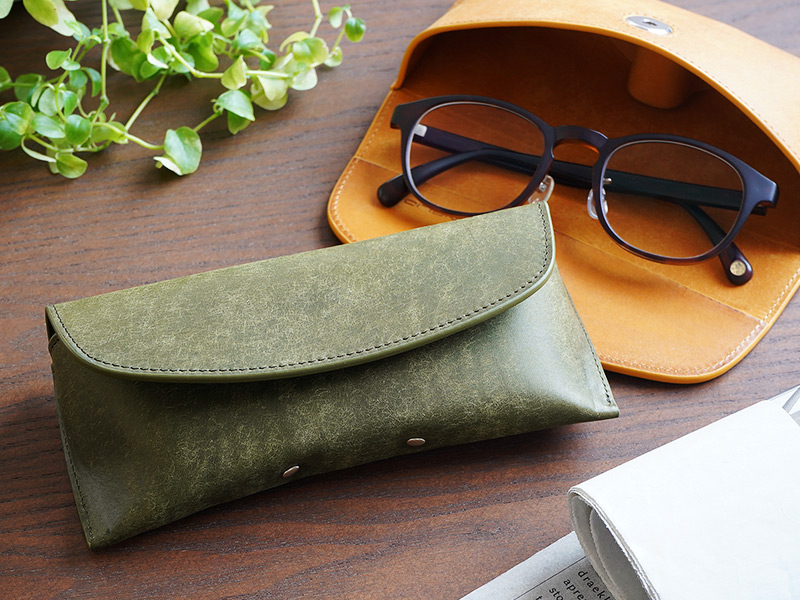 プエブロレザー メガネケース