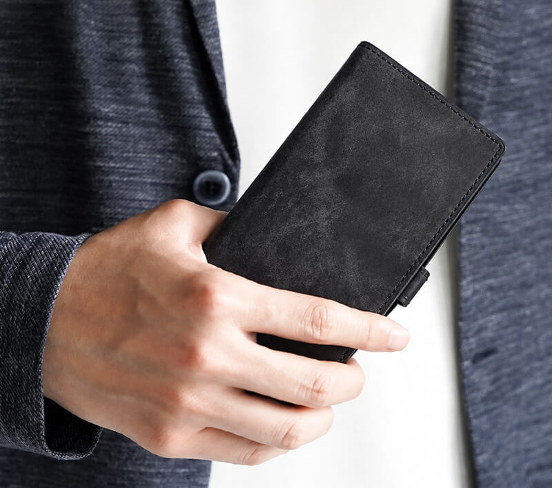 「革を愉しむ、iPhoneケース」