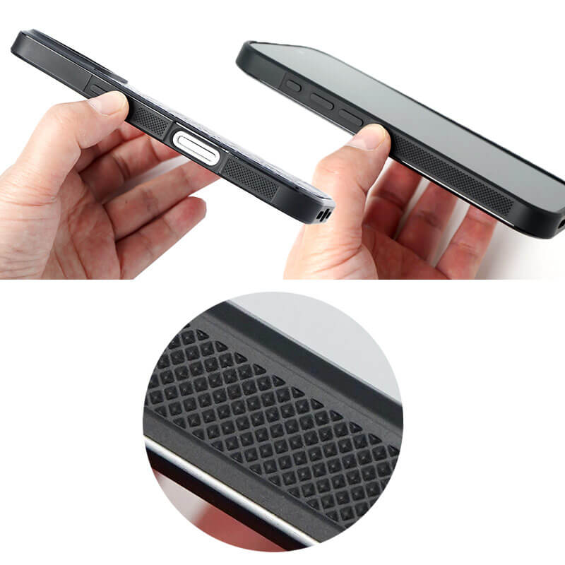 両サイドにグリップ加工