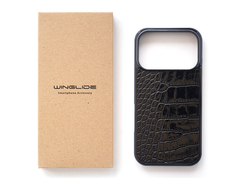 プレゼントにおすすめ イタリアンレザー クロコ柄 iPhone17/iPhone17Pro/iPhone17ProMaxケース