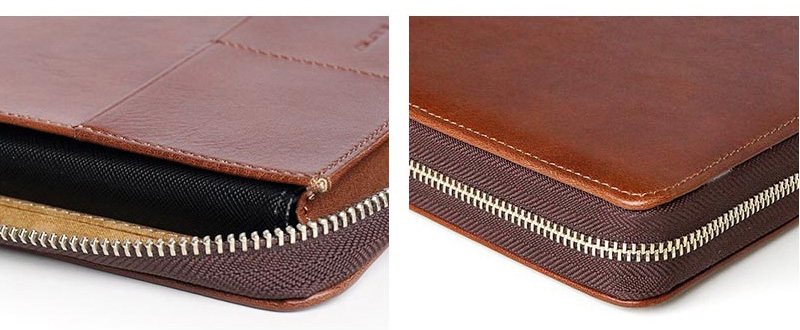 ファスナーがしっかり閉まります