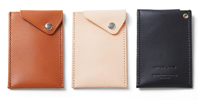 本場イタリアンバケッタレザーを使用した、シンプルでミニマルなパスケースです。