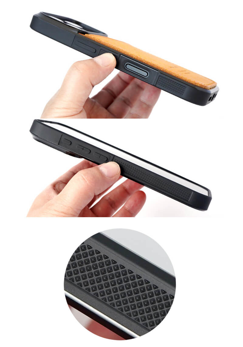 両サイドにグリップ加工